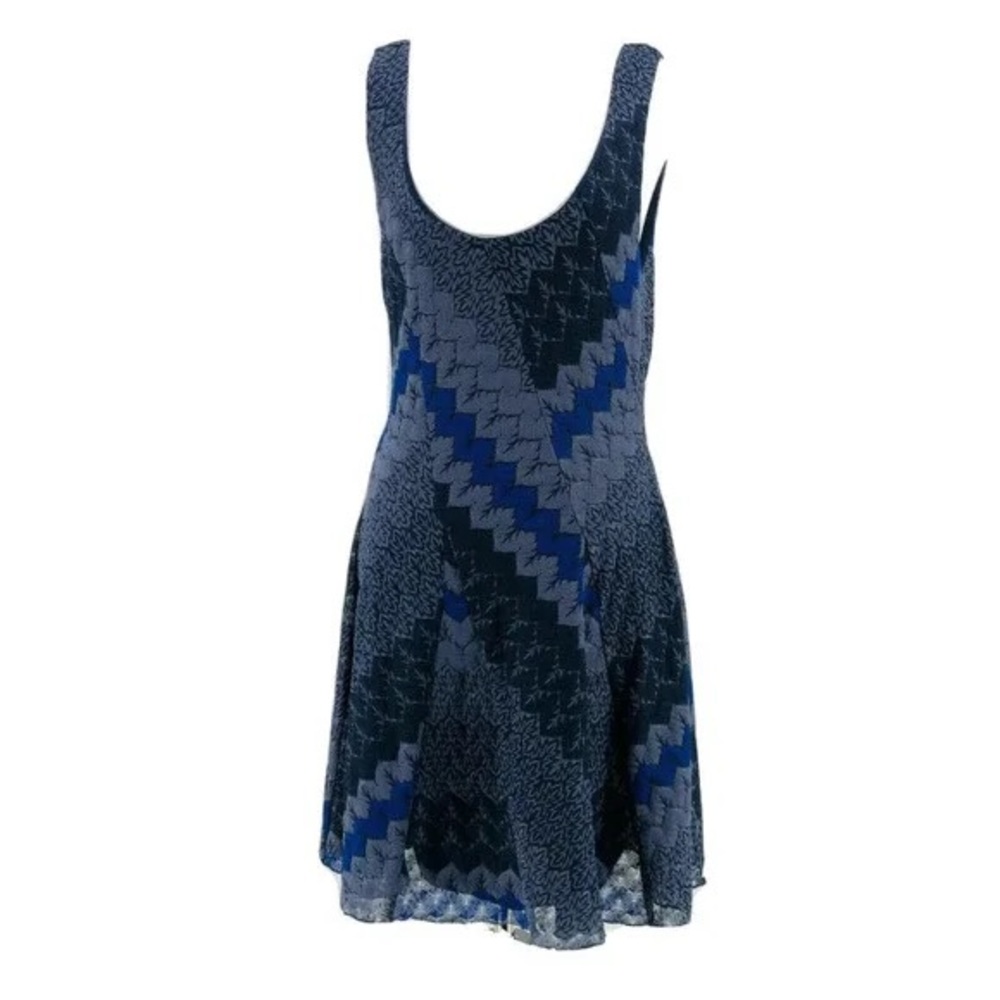 Free People Women's Blue My One And Only Knit Dress Size small